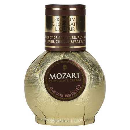 Mozart Gold Chocolate Cream 17% Vol. 0,05l | Lichior austriac | 🌾 Whisky Ambassador | Online Shop