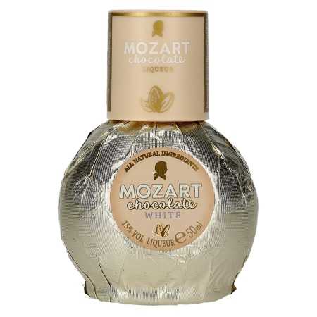 Mozart White Chocolate 15% Vol. 0,05l | Licor austríaco | 🌾 Whisky Ambassador | Online Shop