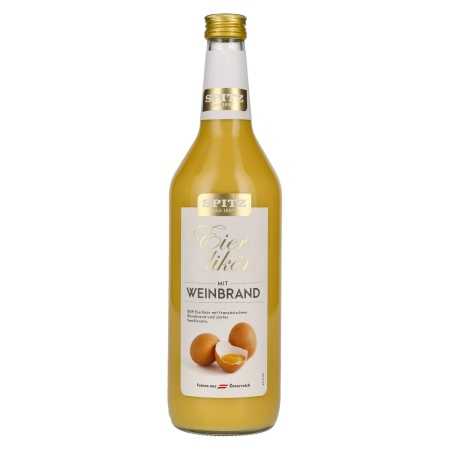 Spitz Eierlikör mit Weinbrand 16% Vol. 1l | Itävaltalainen likööri | 🌾 Whisky Ambassador | Online Shop