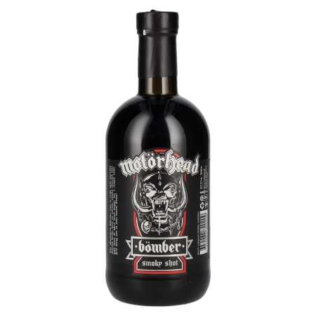 Motörhead Bömber Smoky Shot 37,5% Vol. 0,5l | Kräuterlikör | 🌾 Whisky Ambassador | Online Shop