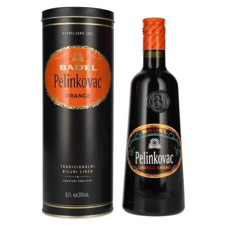 🌾Badel Pelinkovac ORANGE 25% Vol. 0,7l in Tinbox | Whisky Ambassador