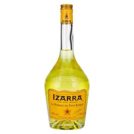 Izarra LA MARQUE DU PAYS BASQUE Jaune Liqueur 40% Vol. 0,7l | Herbal liqueur | 🌾 Whisky Ambassador | Online Shop