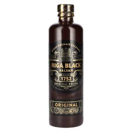 Riga Black Balsam 1752 ORIGINAL Recipe 45% Vol. 0,5l | Bylinný likér | 🌾 Whisky Ambassador | Online Shop