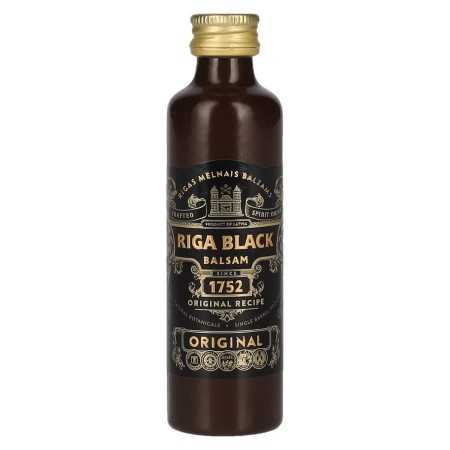🌾Riga Black Balsam 1752 ORIGINAL Recipe 45% Vol. 0,04l | Whisky Ambassador
