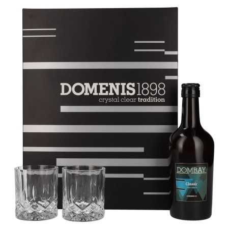 🌾Domenis 1898 DOMBAY Classic crema classica 17% Vol. 0,5l in Geschenkbox mit 2 Gläsern | Whisky Ambassador