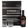 Domenis 1898 DOMBAY Cherry crema di ciliegie 17% Vol. 0,5l in Geschenkbox mit 2 Gläsern | Italienischer Likör | 🌾 Whisky Ambassador | Online Shop