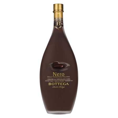 Bottega CIOCCOLATO NERO Grappa Liqueur 15% Vol. 0,5l | Italiensk likör | 🌾 Whisky Ambassador | Online Shop