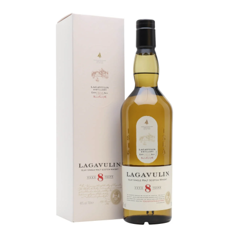 🌾Lagavulin 8 Years Old Single Malt Whisky 48% Vol. 0,7l in Giftbox 