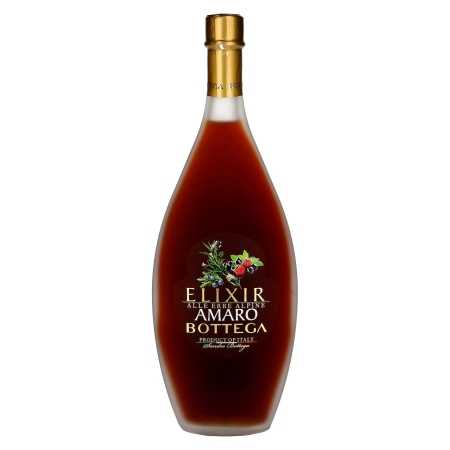 Bottega ELIXIR AMARO Liqueur 21% Vol. 0,5l | Italiensk likör | 🌾 Whisky Ambassador | Online Shop