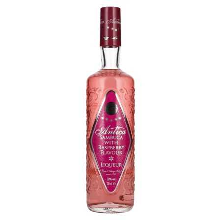 Antica Sambuca Raspberry Flavour Liqueur 38% Vol. 0,7l | Italiensk likör | 🌾 Whisky Ambassador | Online Shop