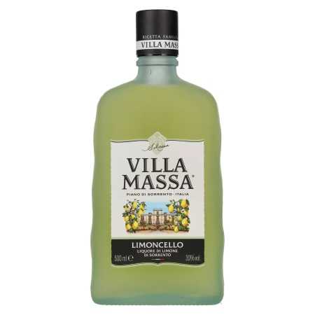 Villa Massa LIMONCELLO LIMONE DI SORRENTO 30% Vol. 0,5l | Włoski likier | 🌾 Whisky Ambassador | Online Shop