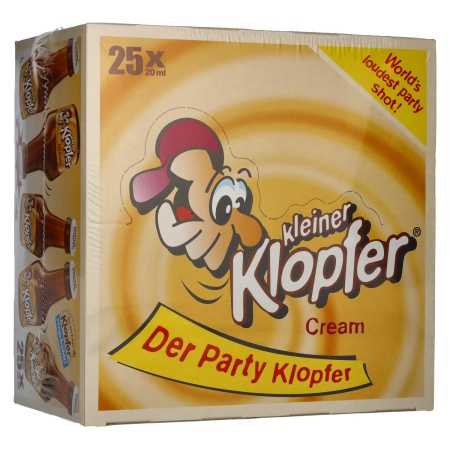 Kleiner Klopfer Cream 17% Vol. 25x0,02l | Deutscher Likör | 🌾 Whisky Ambassador | Online Shop