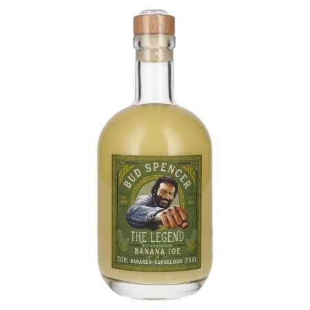 🌾Bud Spencer The Legend BANANA JOE Bananen-Sahnelikör 21% Vol. 0,7l | Whisky Ambassador