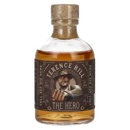 🌾Terence Hill THE HERO Voll Auf Die Nuss Haselnuss Likör 21% Vol. 0,05l | Whisky Ambassador