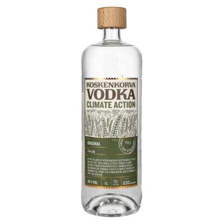 Koskenkorva Vodka Climate Action ORIGINAL 40% Vol. 1l | Αγοράστε βότκα | 🌾 Whisky Ambassador | Online Shop