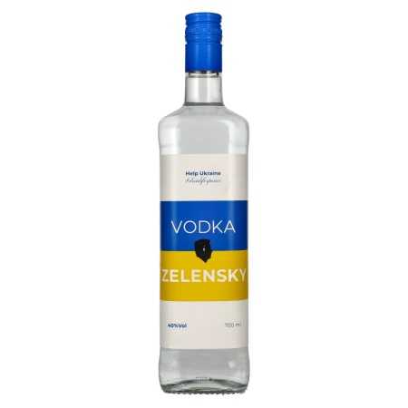 Zelensky Vodka 40% Vol. 0,7l | Купете водка | 🌾 Whisky Ambassador | Online Shop