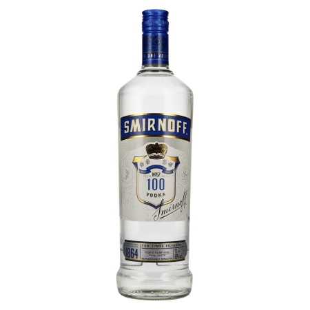 Smirnoff Triple Distilled 100 PROOF Vodka Blue Label 50% Vol. 1l | Osta vodkaa | 🌾 Whisky Ambassador | Online Shop