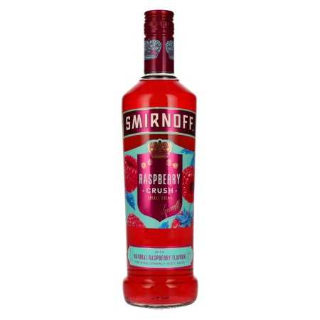 Smirnoff Vodka RASPBERRY CRUSH Spirit Drink 25% Vol. 0,7l | Wodka kopen | 🌾 Whisky Ambassador | Online Shop