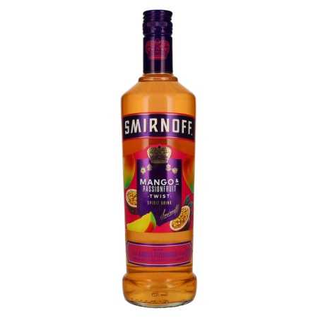 Smirnoff Vodka MANGO & PASSIONFRUIT TWIST Spirit Drink 25% Vol. 0,7l | Koupit vodku | 🌾 Whisky Ambassador | Online Shop