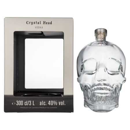 Crystal Head Vodka 40% Vol. 3l in Geschenkbox | Comprare vodka | 🌾 Whisky Ambassador | Online Shop