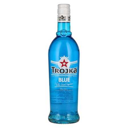 Trojka BLUE Premium Spirit Drink 20% Vol. 0,7l | Nakup vodke | 🌾 Whisky Ambassador | Online Shop