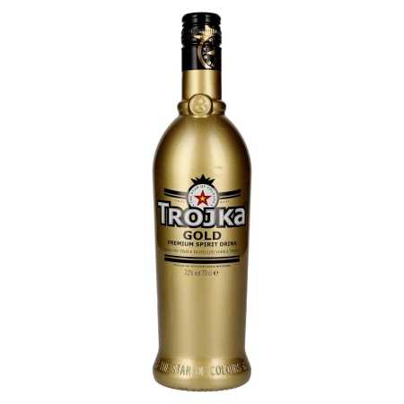 Trojka GOLD Premium Spirit Drink 22% Vol. 0,7l | Comprar vodka | 🌾 Whisky Ambassador | Online Shop