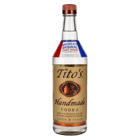 Tito's Handmade Vodka 40% Vol. 0,7l | Buy vodka | 🌾 Whisky Ambassador | Online Shop