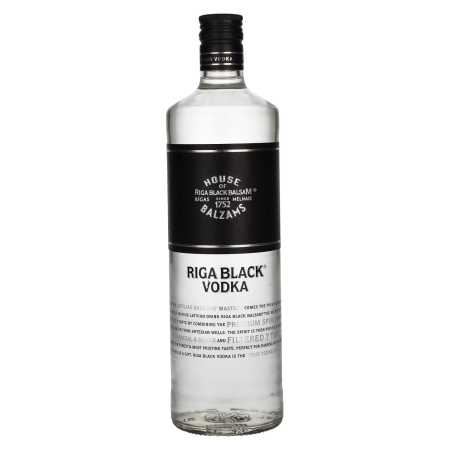 Riga Black Vodka 40% Vol. 0,7l | Nakup vodke | 🌾 Whisky Ambassador | Online Shop