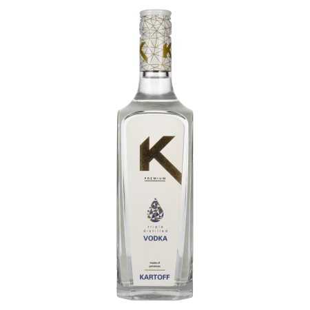 Kartoff Triple Distilled Vodka 40% Vol. 0,7l | Österreichischer Vodka | 🌾 Whisky Ambassador | Online Shop