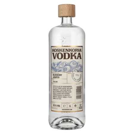 Koskenkorva Vodka BLUEBERRY JUNIPER Flavoured 37,5% Vol. 1l | Vodka Likör bzw. Flavoured Vodka | 🌾 Whisky Ambassador | Online Shop