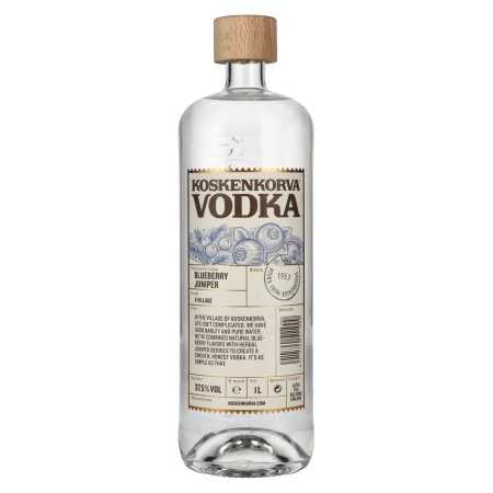 🌾Koskenkorva Vodka BLUEBERRY JUNIPER Flavoured 37,5% Vol. 1l | Whisky Ambassador