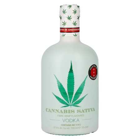 Cannabis Sativa Fibre Hemp Flavoured Vodka 37,5% Vol. 0,7l | Vodka liqueur or flavoured vodka | 🌾 Whisky Ambassador | Online Shop