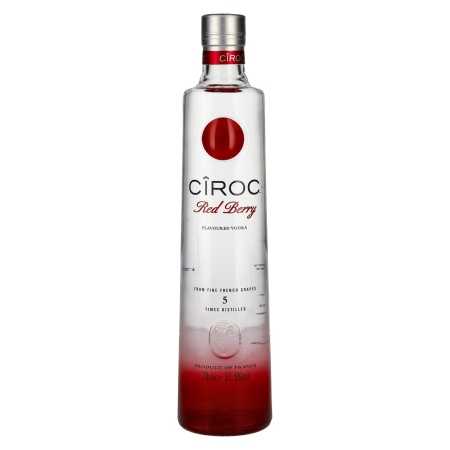 Cîroc RED BERRY Flavoured Vodka 37,5% Vol. 0,7l | French vodka | 🌾 Whisky Ambassador | Online Shop