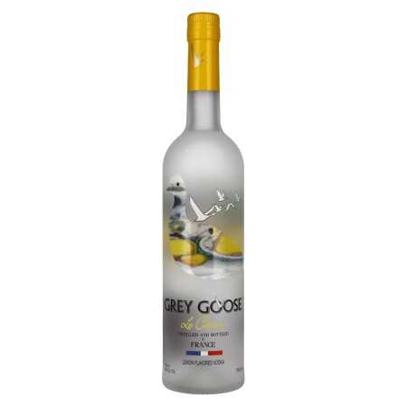 Grey Goose LE CITRON Lemon Flavored Vodka 40% Vol. 0,7l | Französischer Vodka | 🌾 Whisky Ambassador | Online Shop