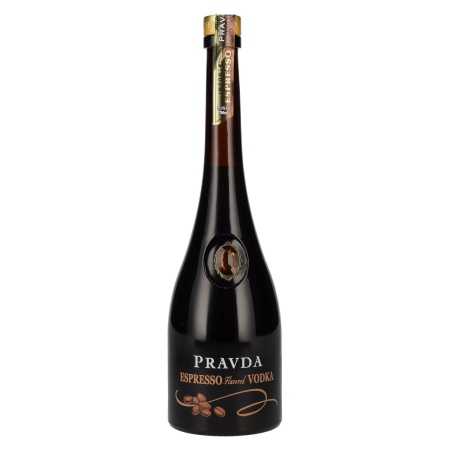 Pravda ESPRESSO Flavored Vodka 37,5% Vol. 0,7l | Polijas degvīns | 🌾 Whisky Ambassador | Online Shop