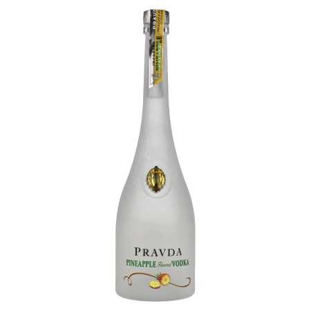 Pravda PINEAPPLE Flavored Vodka 37,5% Vol. 0,7l | Polnischer Vodka | 🌾 Whisky Ambassador | Online Shop