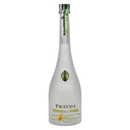 Pravda CITRON Flavored Vodka 37,5% Vol. 0,7l | Vodka polonaise | 🌾 Whisky Ambassador | Online Shop