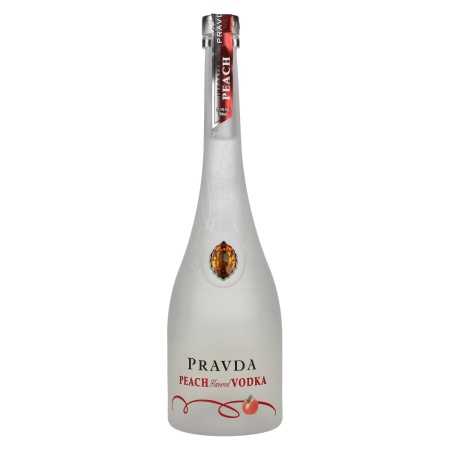 Pravda PEACH Flavored Vodka 37,5% Vol. 0,7l | Полска водка | 🌾 Whisky Ambassador | Online Shop