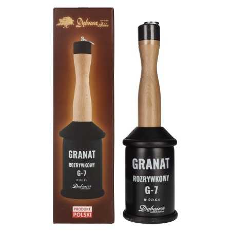 Debowa Wódka Rozrywkowy G-7 Granat 40% Vol. 0,7l in Geschenkbox | Polsk vodka | 🌾 Whisky Ambassador | Online Shop