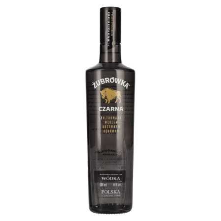 Zubrowka CZARNA Wódka Polska 40% Vol. 0,5l