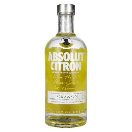 Absolut CITRON Flavored Vodka 40% Vol. 0,7l | Ruotsalainen vodka | 🌾 Whisky Ambassador | Online Shop