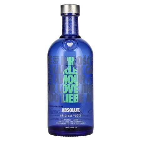 Absolut Vodka LOVE Original Vodka Limited Edition 40% Vol. 0,7l | Schwedischer Vodka | 🌾 Whisky Ambassador | Online Shop