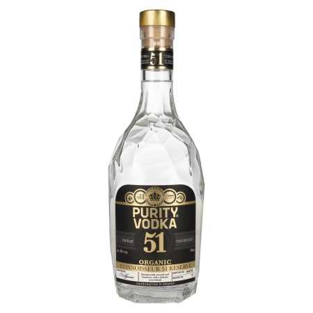 🌾Purity CONNOISSEUR 51 RESERVE Organic Vodka 40% Vol. 0,7l | Whisky Ambassador