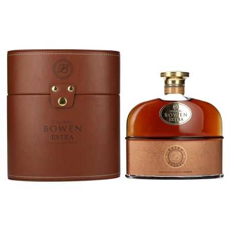 🌾Cognac Bowen Extra 40% Vol. 0,7l in Geschenkbox in Lederoptik | Whisky Ambassador