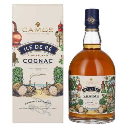 🌾Camus ÎLE DE RÉ Fine Island Cognac 40% Vol. 0,7l in Geschenkbox | Whisky Ambassador