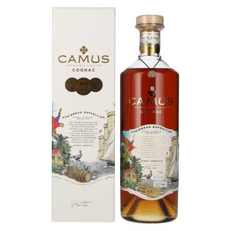 Camus CARIBBEAN EXPEDITION Cognac 45,3% Vol. 0,7l in Geschenkbox