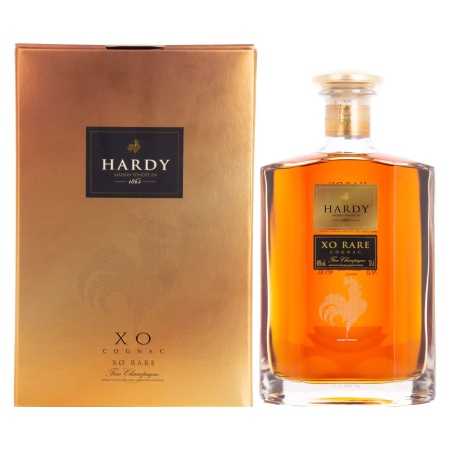 Hardy XO RARE Fine Champagne Cognac 40% Vol. 0,7l in Geschenkbox