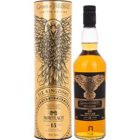 Mortlach 15 Years Old GAME OF THRONES Six Kingdoms Limited Edition 46% Vol. 0,7l in Geschenkbox | Speyside Whisky | 🌾 Whisky Ambassador | Online Shop