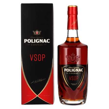 🌾Prince Hubert de Polignac V.S.O.P Cognac 40% Vol. 0,7l in Geschenkbox | Whisky Ambassador