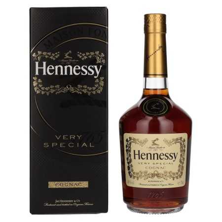 Hennessy Very Special Cognac 40% Vol. 0,7l in Giftbox | Cognac | 🌾 Whisky Ambassador | Online Shop